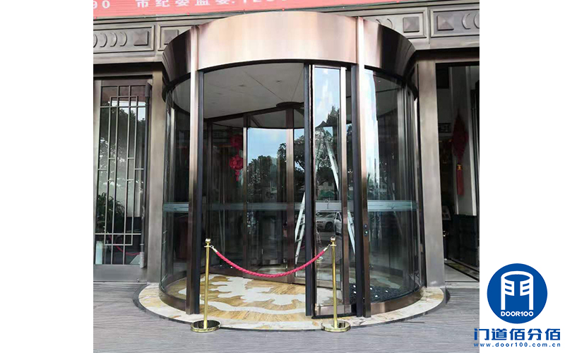 江蘇常熟某五星飯店歐必翼旋轉門維修服務案例