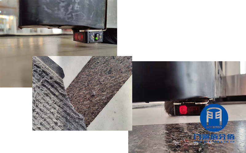 旋轉自動兩翼門門停故障維修（足部傳感器問題處理）