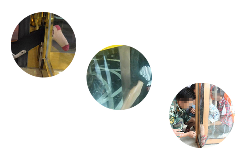 普通防夾傳感器有盲區，新式激光傳感器用于自動旋轉門更安全
