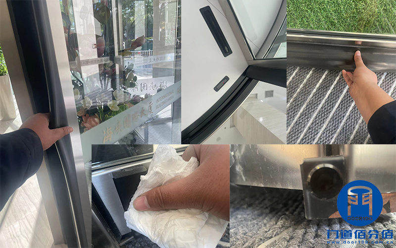 多瑪凱拔旋轉門保養案例-工作過程實錄